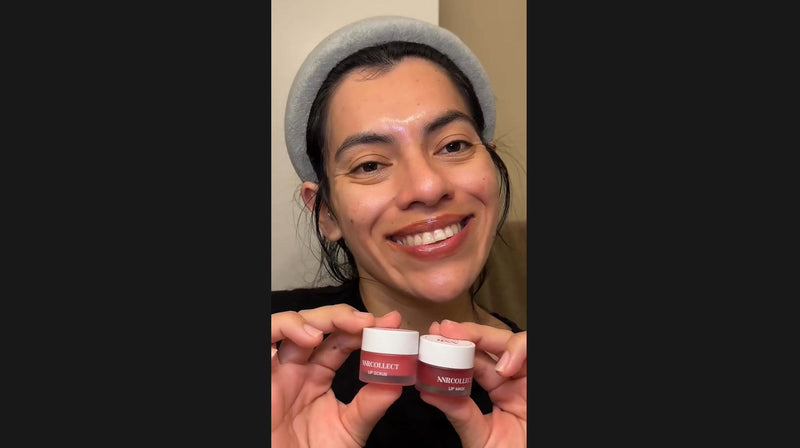 ANRCOLLECT 4-Pack Lip Scrub & Lip Mask Set