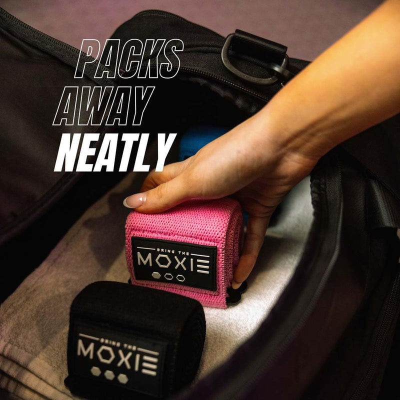 Adjustable Non-Slip Fabric Resistance Bands Set of 3 – Ideal for Legs, Glutes, and Full Body Workouts – Premium Fitness Bands for Women & Men – Bring The Moxie