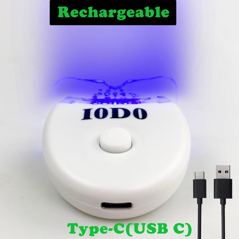 Rechargeable Teeth Whitening Light 5 LED Blue UV Teeth Whitening Lamp Professional LED Accelerator Lights Only(Gel Not Included) - BeesActive Australia