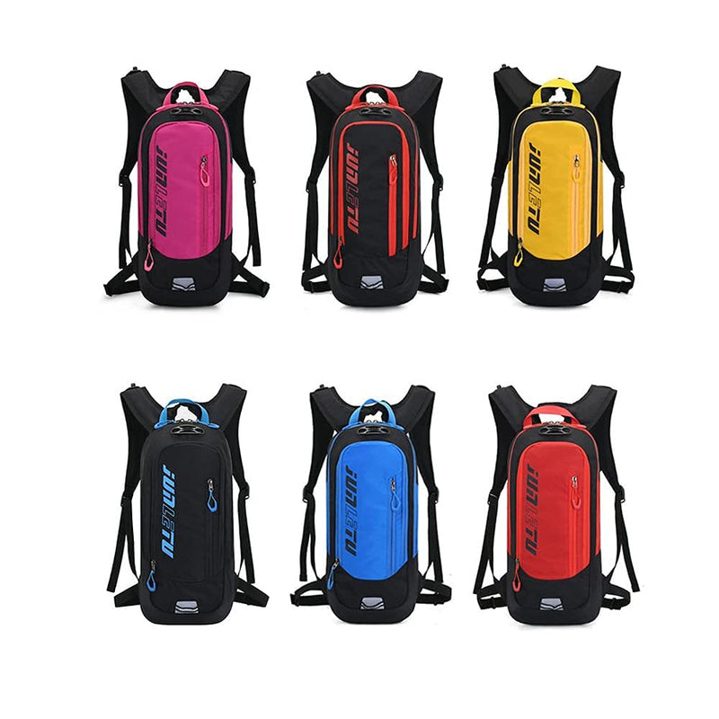 Croogo Hydration Packs,Hydration Backpack with 2L Hydration Bladder,Bicycle Daypack Waterproof Breathable Bag for Climbing Ot04-black/Red-sd