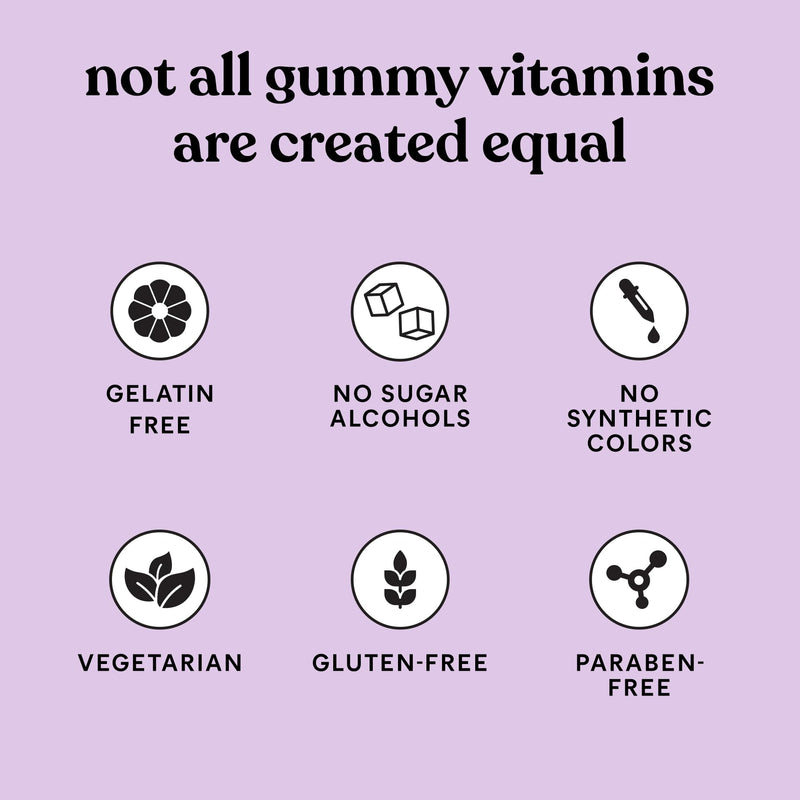 Lemme Greens Superfood Gummies, 30-Day Supply | Support Gut Health & Reduce Bloating, 20+ Organic Greens and Superfruits, Clinically Studied Probiotics, D3, B12