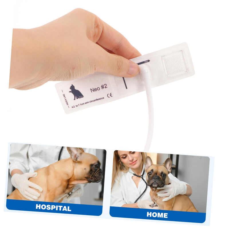 POPETPOP Blood Pressure Cuff Veterinary Accessories Accessories for Pet Blood Pressure Monitor Cuff for Animals Bp Cuff for Pets Bracelet Made of Non-woven Fabric - BeesActive Australia