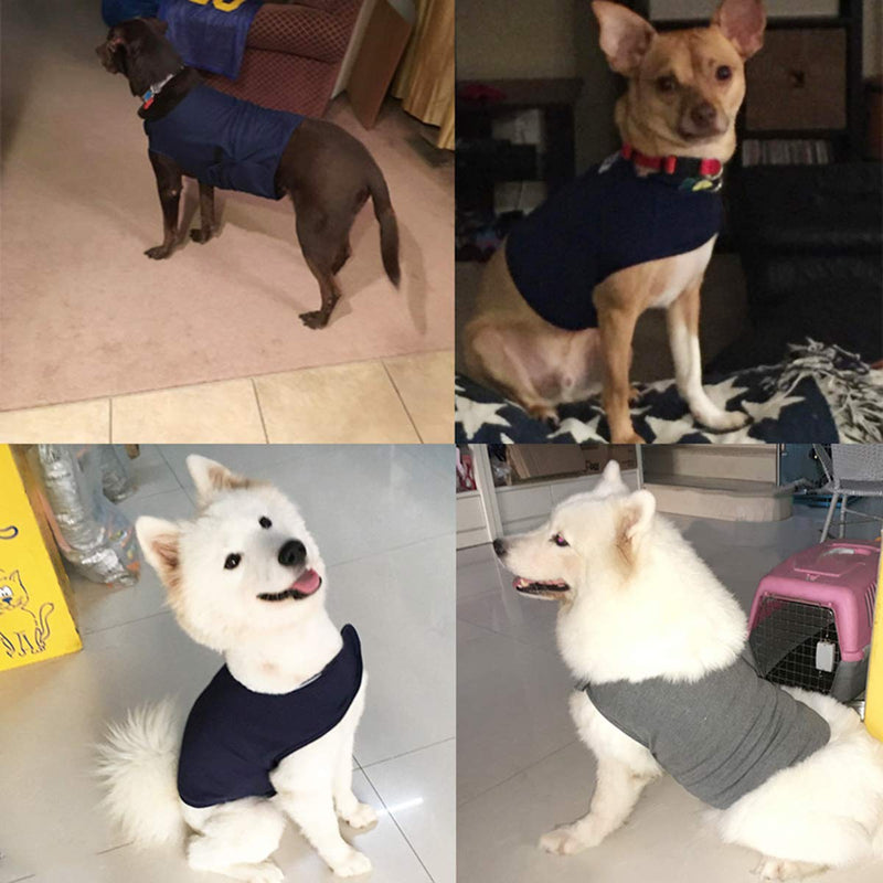 Nicoone Calming Vest for Dogs Dog Anxiety Jacket Calming Vests Coat Thunder Dog Wrap Anxiety Shirt Keep Calm Clothes for Anxiety Stress Relief - BeesActive Australia