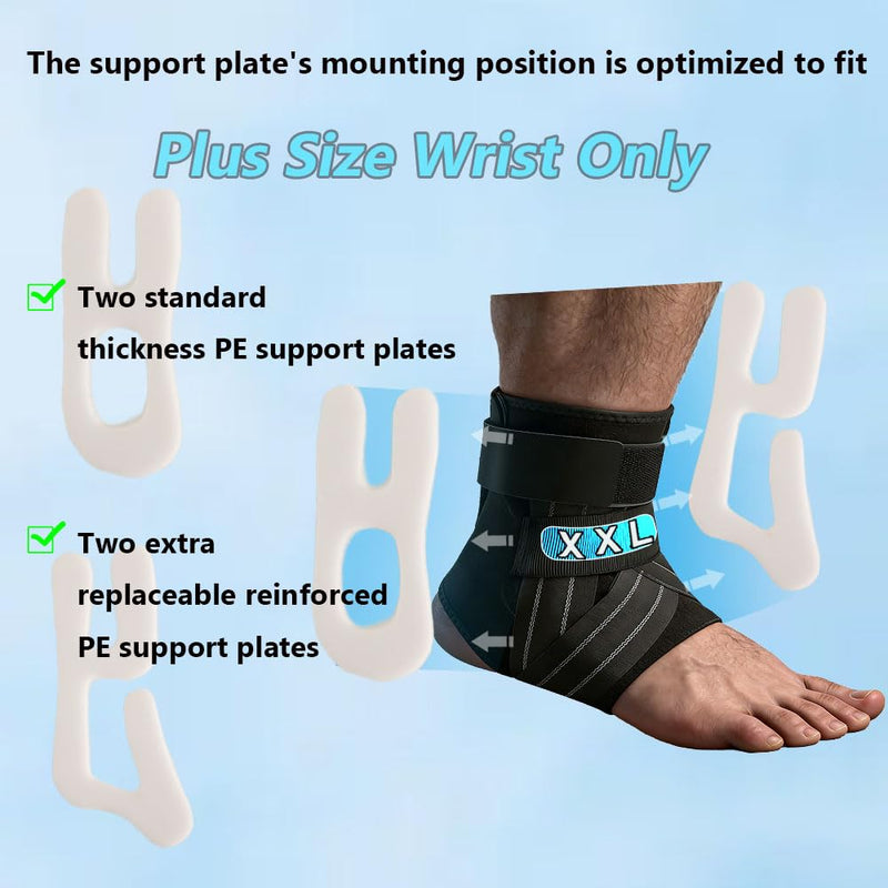 King Mills Sprained Boot & Peroneal Tendonitis Brace for Large Shoe Size Men or Swollen Foot. XX-Large for Left & Right Foot Left & Right Hand - BeesActive Australia