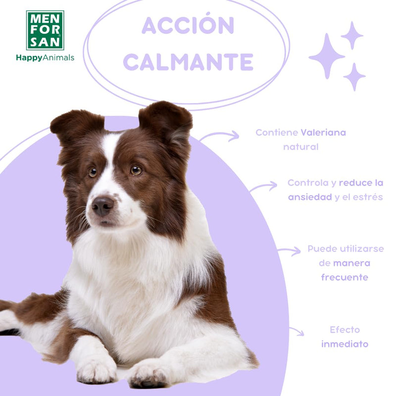 MENFORSAN Calming Spray for Dogs | With Natural Valerian | Calm and Reduce Stress | Immediate Effect | 60ml