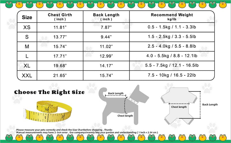 Hoodies Funny Costume for Cat and Puppy Cute Frog Cosplay Clothes for Pets Soft Knitwear (Green Frog, L Pet Weight:8.8~12.1Lbs) Green Frog - BeesActive Australia