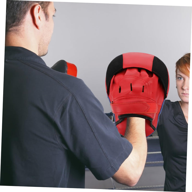 Punch Mitts Boxing Target with Adjustable Wrist Strap Pu Material for Karate Taekwondo MMA Kickboxing Training Gloves 10.16 X 7.56 X 2.76 Inches