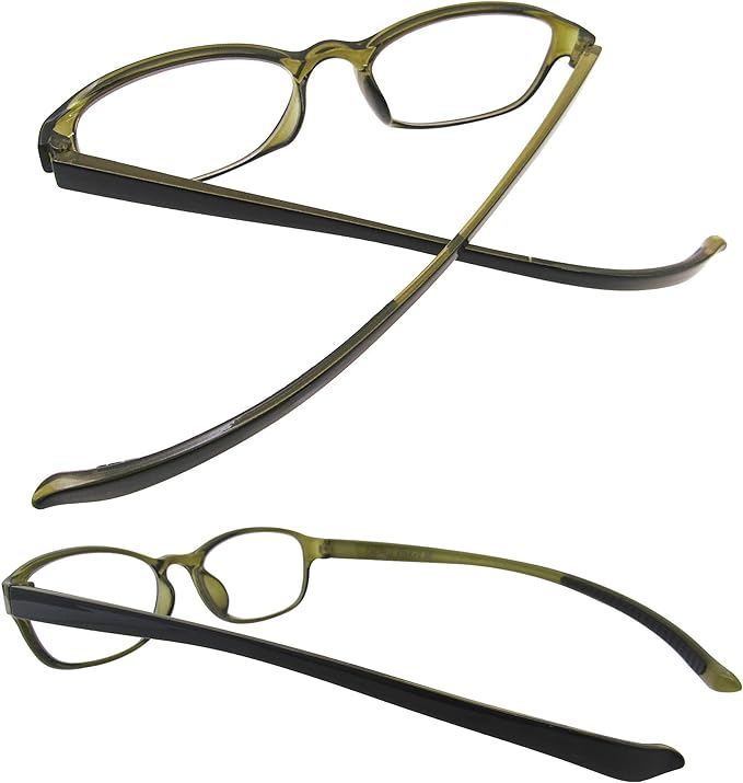 [CACALU] Reading glasses that hang around the neck, Square, Stylish, Senior glasses, Lightweight, TR90 material, Blue light cut, Anti-fog coat, Lenses -  Australia
