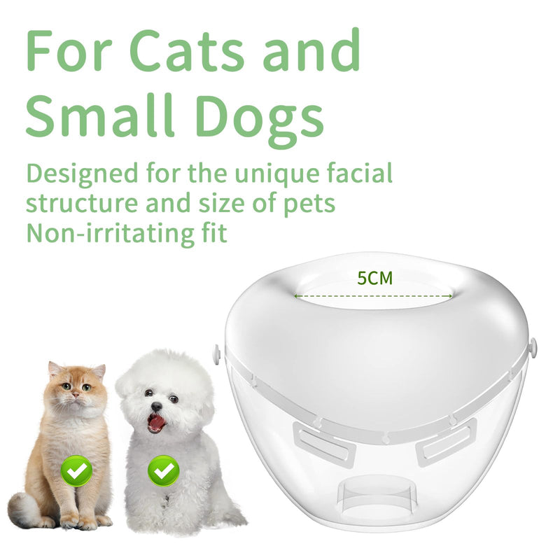 Cat Inhaler Spacer, Designed for Cats and Small Dogs, Pet Aerosol Chamber with Silicone Mask,for Home Outdoor S