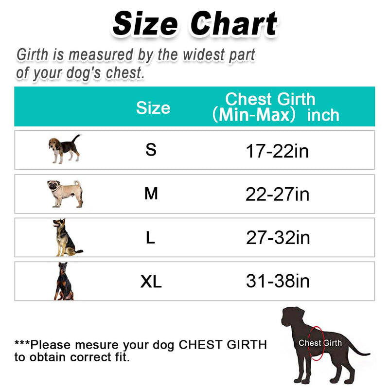 BARKBAY No Pull Pet Harness Dog Harness Adjustable Outdoor Pet Vest 3M Reflective Oxford Material Vest for PINK Dogs Easy Control for Small Medium Large Dogs (L) - BeesActive Australia