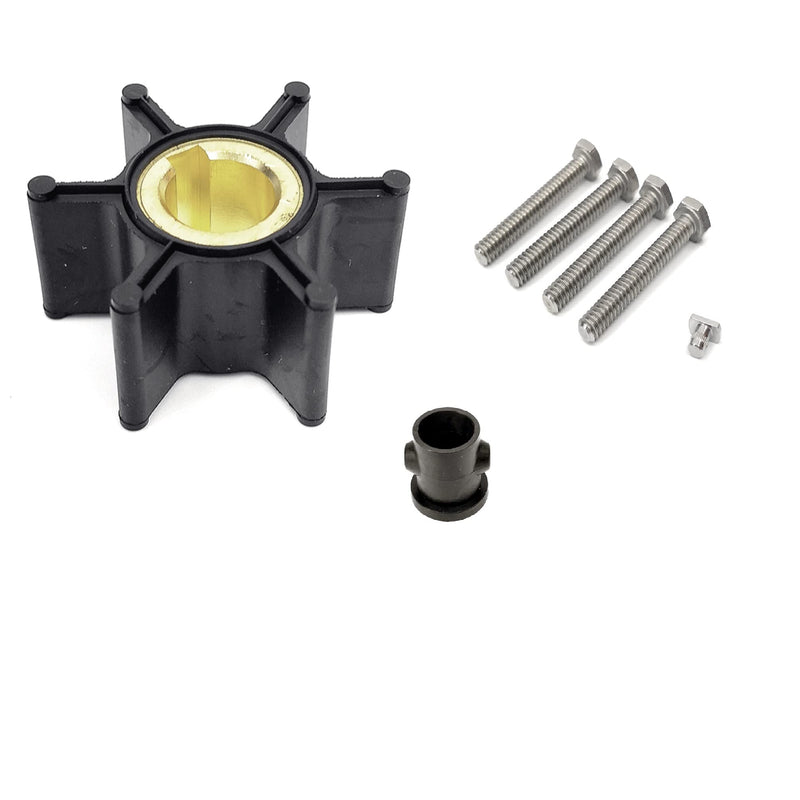 MARKGOO 763758 Water Pump Impeller Repair Kit Replacement for OMC Johnson Evinrude Outboard 5.5 6 7.5 HP Boat Motor Engine Parts Rebuild (1954-1979) 0763758 391391 382797 389228 379771 778166