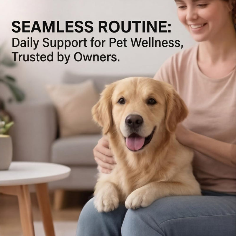 Hip & Joint Liquid Supplement for Dogs,Glucosamine with Chondroitin & MSM, Supports Joint Health, Mobility & Flexibility, Easy to Mix with Food, Daily Use, 2 fl oz (60 mL)