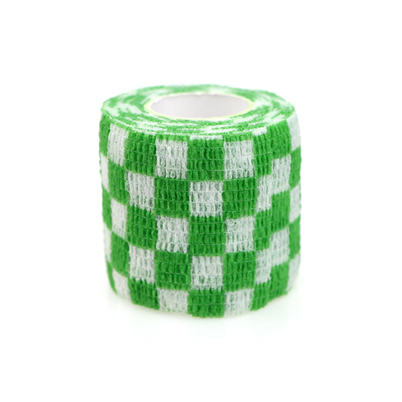 Self Adhesive Bandage Wrap Animal Cohesive Bandage Self Adherent Wrap First Aid Tape for Dogs Cats Horses Birds & Wrist Healing Ankle Sprain (2 Inch Grid Set 6 Rolls) 2 Inch Grid Set 6 Rolls - BeesActive Australia