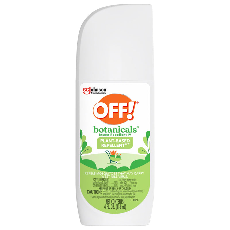 OFF! Botanicals Insect Repellent, Bug Spray & Mosquito Repellent, 4 Oz 4 Fl Oz (Pack of 1)