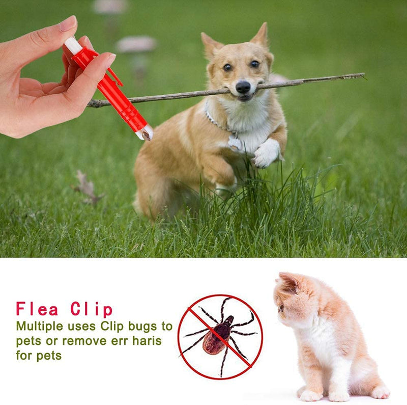 PKQTOP tick remover set for dogs and cats, tick tweezers set of 3, tick removal in seconds, safe tick tweezers for people and animals, 3 pieces - BeesActive Australia