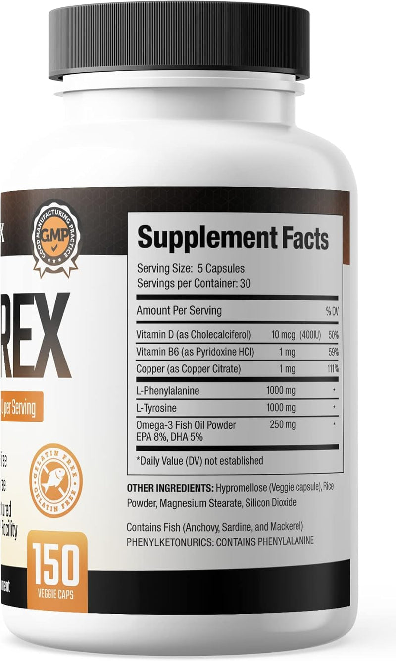 Moderex for Vitiligo – Natural Supplement for Skin Pigment Health & Repigmentation | Works Well with Vitiligo Creams | Best Vitiligo Support for Even Skin Tone & Healthy Pigment Balance