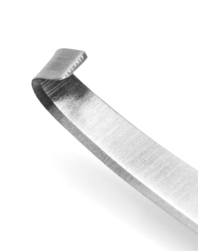 QWORK Hoof Knife Set, Left and Right Hand Razor Edge Shaped, Stainless Steel - BeesActive Australia