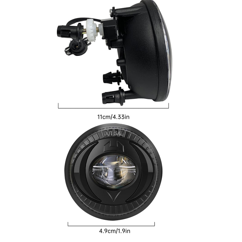LED Fog Lights Compatible with 2007-2014 Chevy Suburban Tahoe, 2007-2013 Avalanche Camaro, 2015-2016 Colorado Silverado, 2007-2016 GMC Acadia Yukon XL Sierra Denali- Left & Right Side 2007-2017 Silverado Suburban Tahoe-LED