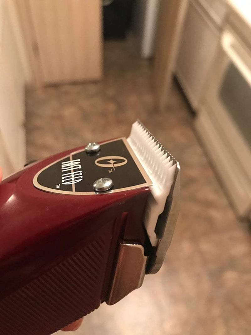 4pcs Oster Fast Feed Clipper Ceramic Blade - Pet Dog Cat Grooming Clipper Replacement Blades, for A5 Trimmer Series, for Andis 18 Teeth Detachable Ceramic Blade Part, for Wahl KM2 KM5 KM10 - BeesActive Australia