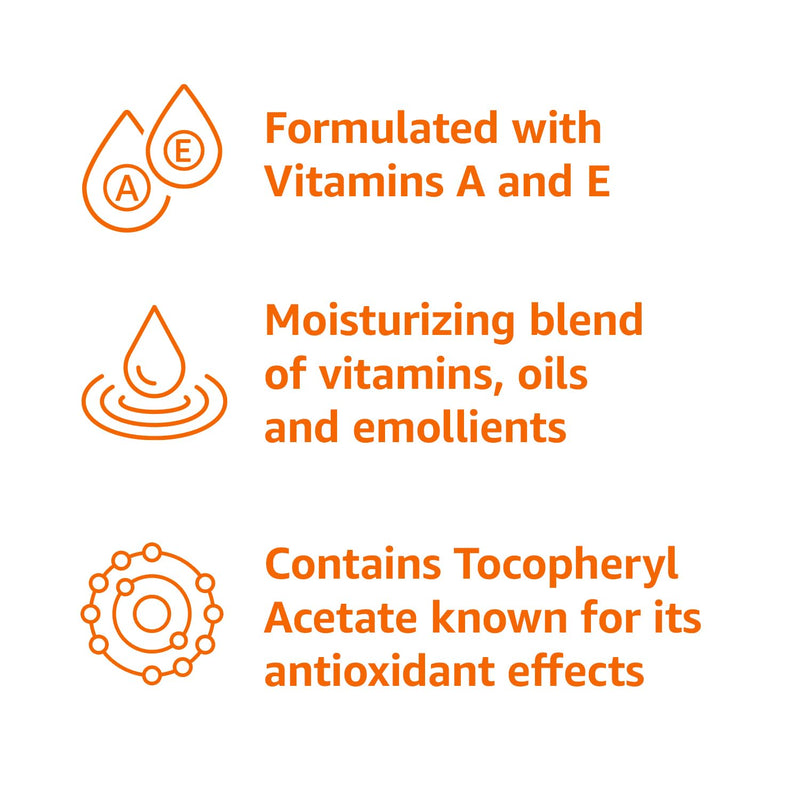 Amazon Basics Moisturizing Body Oil for Skin with Vitamins A & E, Antioxidant Skincare Oil, 6.7 fl oz 6.7 Fl Oz (Pack of 1)