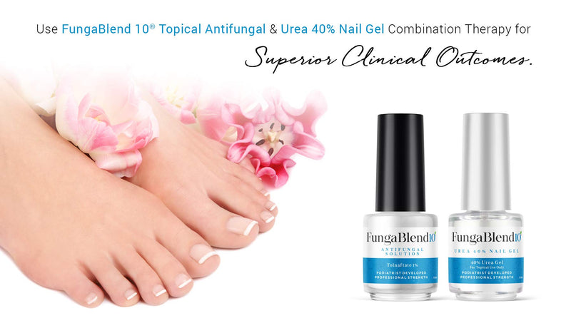 FungaBlend 10 - Antifungal Medication:1% Tolnaftate and 10 Plant Medicines -Toenail Fungus Treatment for Nail Repair Gel, Athletes Foot, Jock Itch, Ringworm -Topical Solution for Toe and Finger Nail - BeesActive Australia