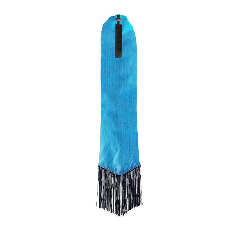 2Pcs Horse Tail Bag with Fringe & Snap, Smooth Lightweight Adjustable Fastener Nylon Horse Tail Bag with Fringe, Easy to Wear and Wrap (Blue) - BeesActive Australia