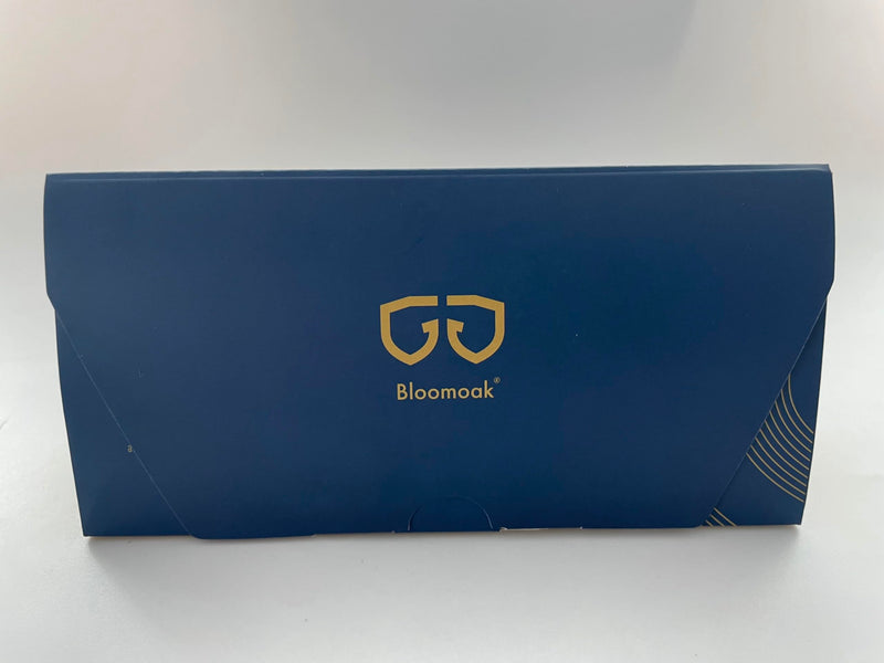 Bloomoak-99% Blue Green Light Blocking Glasses - Gaming Glasses - Anti Glare - Anti Fatigue -Suitable for Screens, Games, TVs 99% - Matte Black (Hard Case Included) Orange Lens - Night - BeesActive Australia