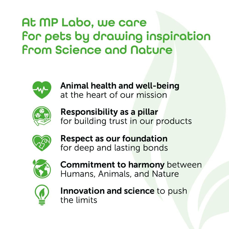 MP Labo Fiberact 100 g Jar - Supports Intestinal Transit for Dogs and Cats - Blond Psyllium Husk Powder