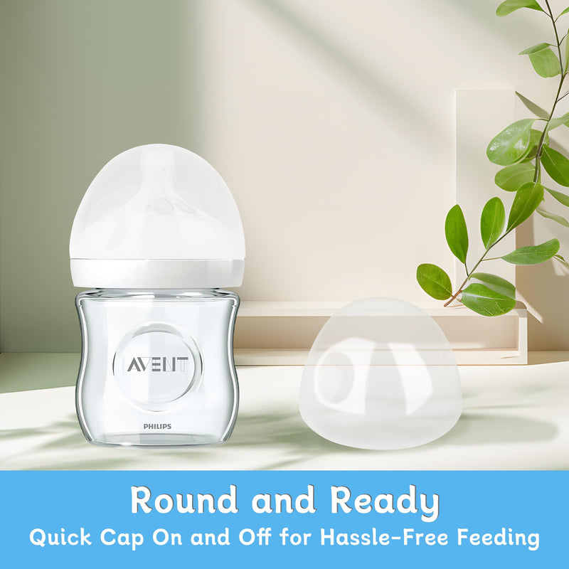 Avent Bottle Caps -Compatible with Avent glass bottles 5 pc - BeesActive Australia