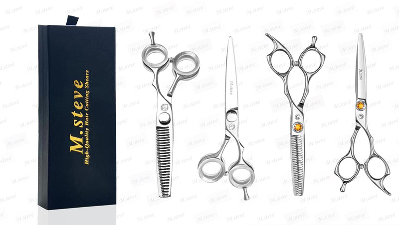 Hair Cutting Shears 5.5 Inch,Professional Barber Scissors with 440C Steel 5.5" Hair shears