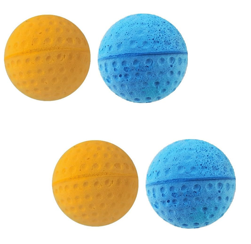 SHUYUE Ear Plug for Horses Foam Ear Plugs ball tack and Supplies Horse Classic Equine Ear Plugs (Yellow blue) Yellow blue - BeesActive Australia