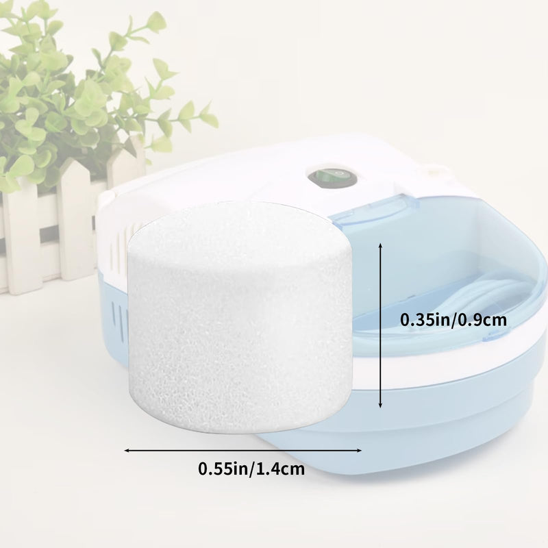 48 Nebulizer Filter Replacement Air Filter Sponge Compressor System Accessories-White - BeesActive Australia