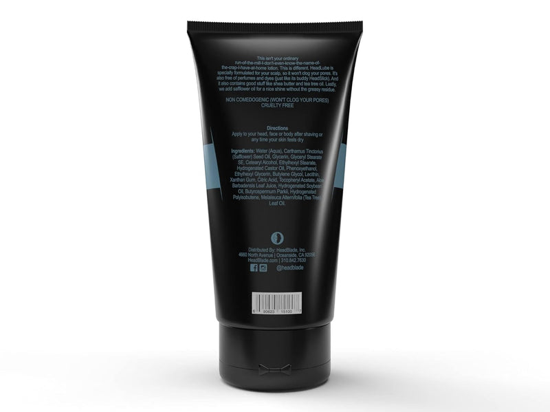 HeadBlade HeadLube Glossy Aftershave Moisturizer Lotion for Men - 5 oz (3 Pack) - Leaves Head Shiny and Grease-Free 5 Fl Oz (Pack of 3) - BeesActive Australia