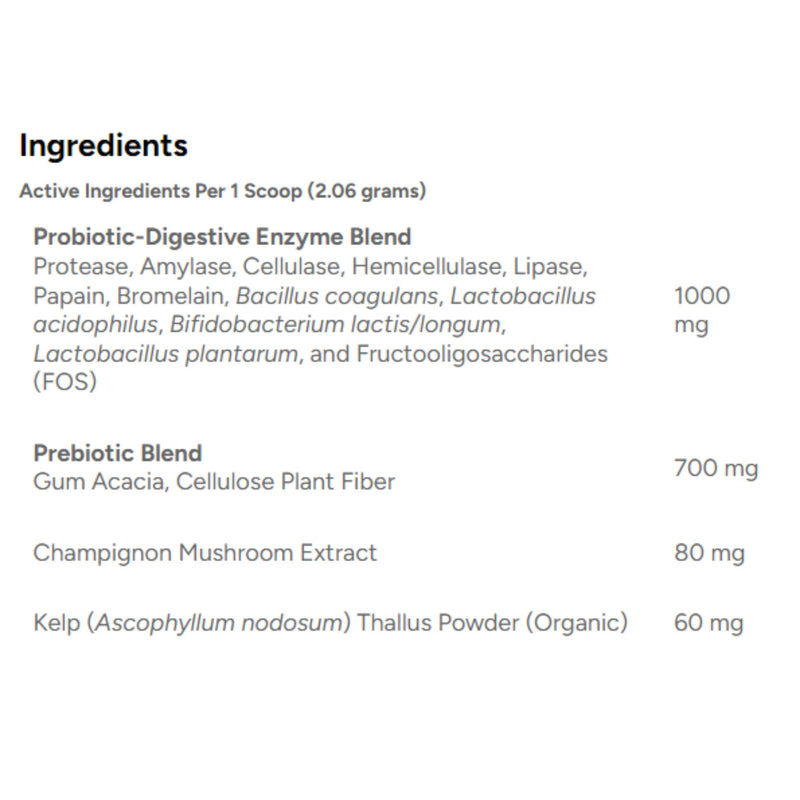 Dr. Marty ProPower Plus Gut Health Supplement Powdered Formula 2.2 Oz Jar - PawsPlanet Australia