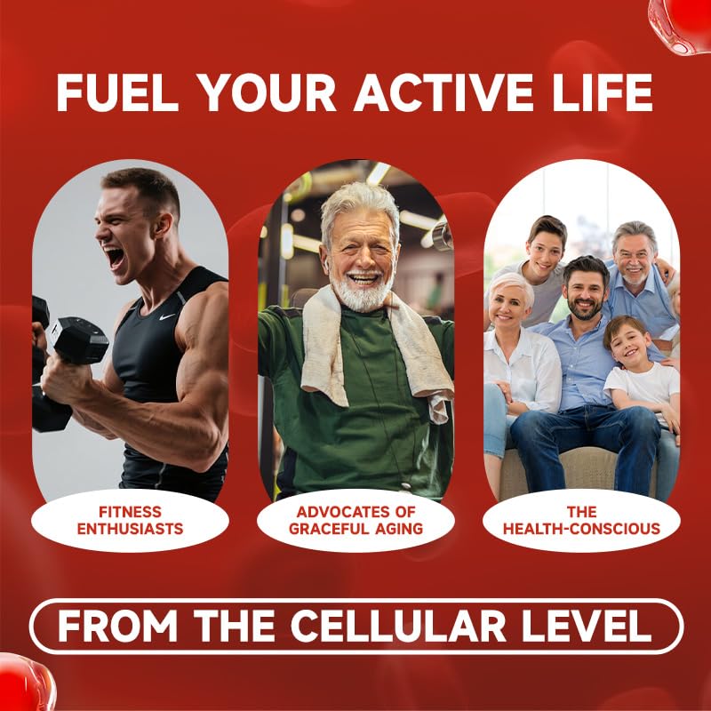 5-in-1 630mg Coenzyme Q10 Complex Proprietary Blend with Grape Seed Extract, Beetroot, Resveratrol & PQQ - Support Cardiovascular Function* & Myocardial Cell*, Maintain Heart Health*