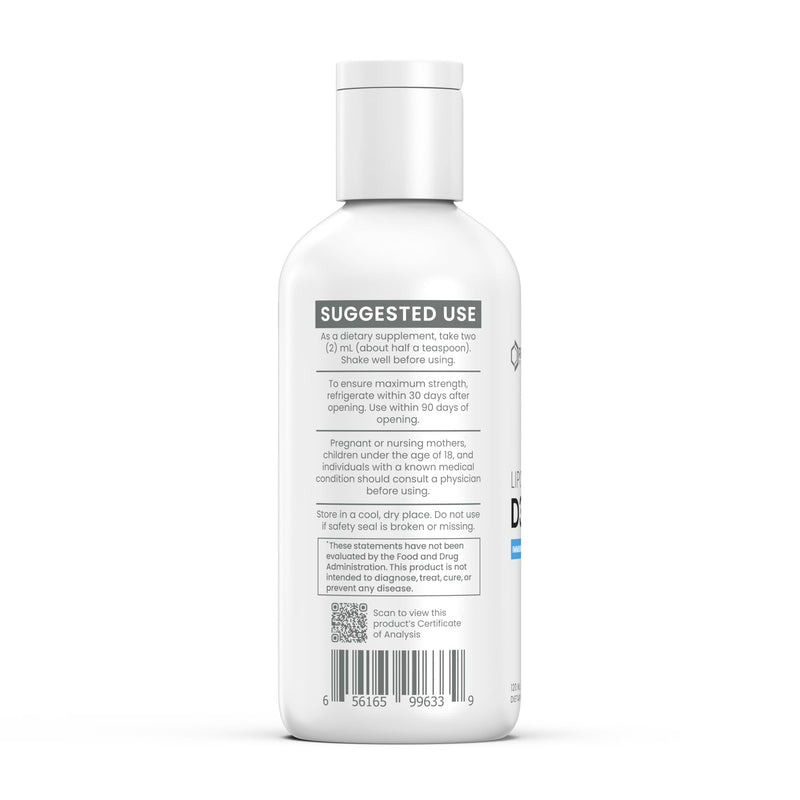 Renue By Science Vitamin D3 K2 Gel | High Strength Liposomal D3 K2 Supplement | 120ml Vitamin D K2 Gel - 2500IU Vitamin D3 & 200mcg Vitamin K2 per Serving | Non-GMO & Allergen Free | Made in the USA