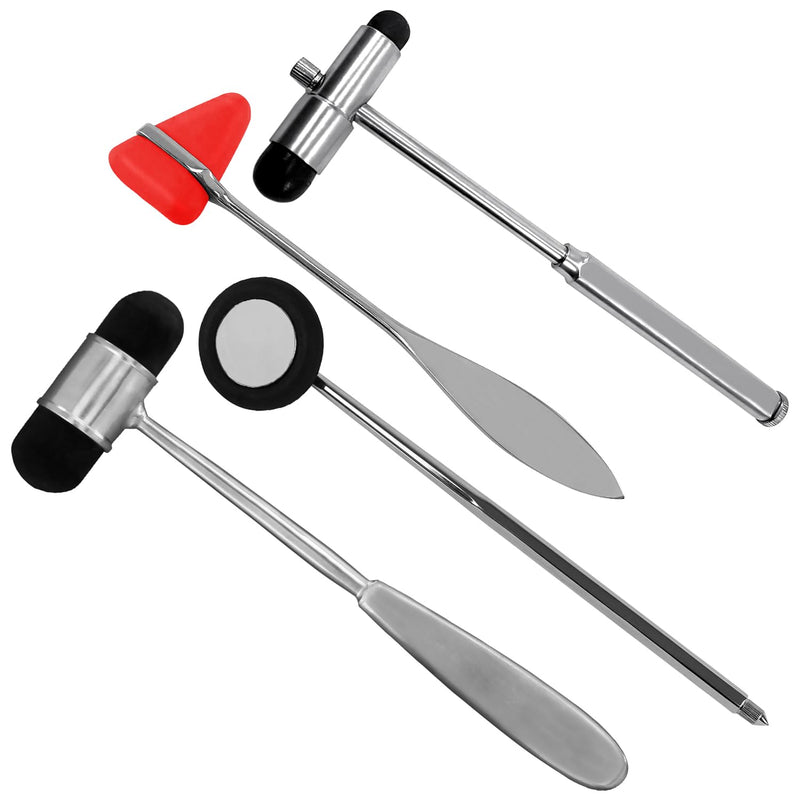Neurological Hammer (Buck, Taylor, Babenski, Dejreen) Sets Diagnostic Items (4 pcs Buck, Taylor, Babenski, Dejreen) 4 pcs Buck, Taylor, Babenski, Dejreen