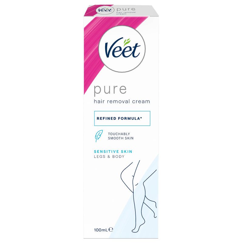 Veet Hair Removal Cream Sensitive Skin with Aloe Vera & Vitamin E (100ml)