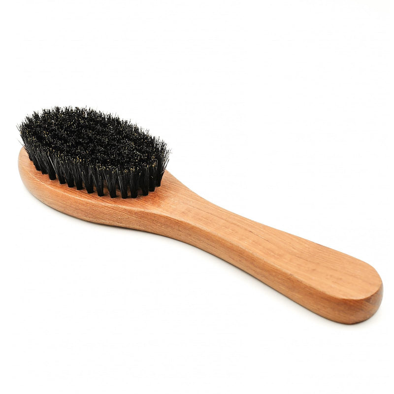 Pet Soft Brush with Wood Handle and Boar Bristle Hair Brush - Soft Cat and Dog Grooming Brush for Short Hair Cats and Small Dogs - Soft Bristles for Gentle Massage and Dandruff Removal (Cat) - BeesActive Australia