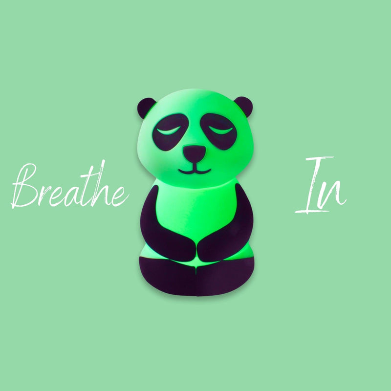 Calm Collective Peaceful Panda Breathing Trainer Light for Calming Stress, Anxiety Relief Items for ADHD, Mindfulness Meditation Tools for Depression, Great Self Care and Mental Health Gifts - BeesActive Australia
