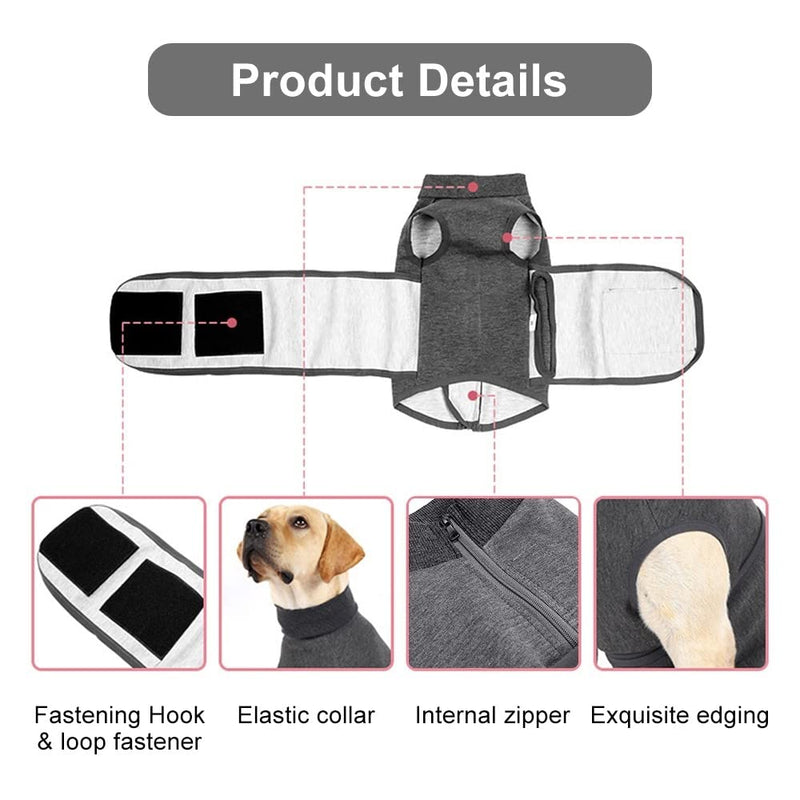 Dog calming vest, dog anxiety shirt, breathable anti-anxiety jacket, calming for small, medium and large dogs - BeesActive Australia