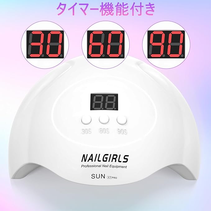 NAILGIRLS UV & LED Light, Nail Light, 36 W, Gel Nail Light, Curing Light, Nail Dryer Light, Resin Cured, LED Nail Dryer, USB Powered, Convenient to Carry - BeesActive Australia