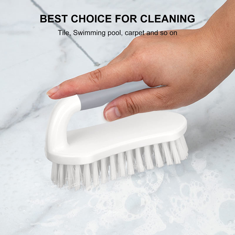 SetSail Scrub Brush, Heavy-Duty Scrub Brushes for Cleaning with Stiff Bristles Cleaning Brush for Shower, Bathroom, Carpet, Kitchen and Bathtub Scrubber - 2 Pack 2-pack - BeesActive Australia