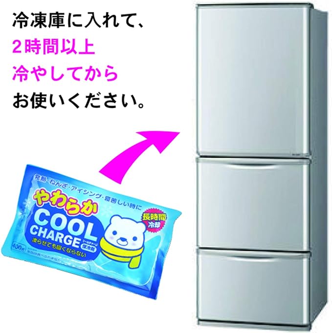 Kiyo Pyrethrum Soft Cool Charge (5 Pieces) Ice Pack Icing [Soft Type] -  Australia