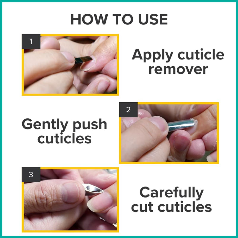 Rui Smiths Pro Stainless Steel 8-Piece Manicure Kit For Home And Salon With Professional Precision Cuticle Nipper And Metal Pusher Style No. 105 SK-02