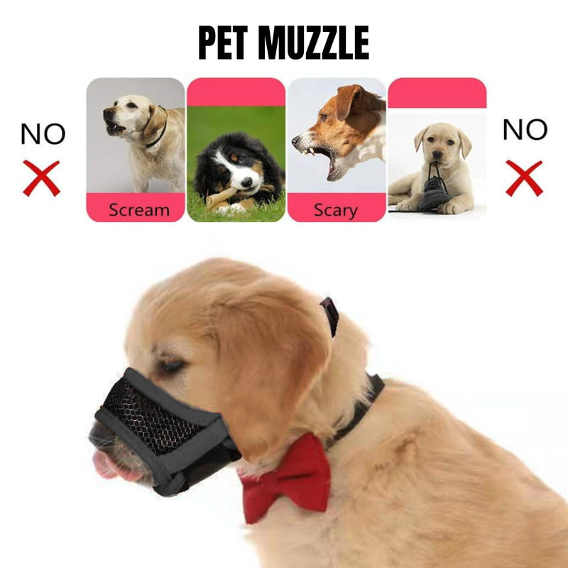 Thoquene Dog Muzzle, Adjustable Strap Large Dog Muzzle - BeesActive Australia