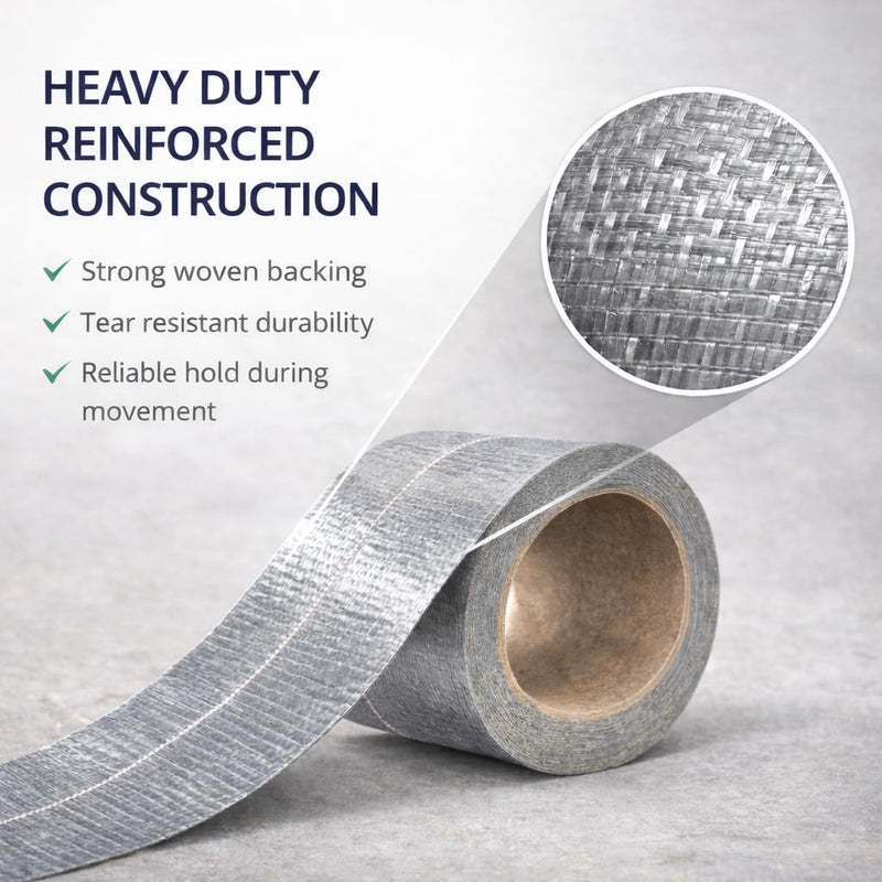 Hoof Tape for Horses & Animals | Heavy Duty Reinforced Adhesive 50m Roll for Securing Dressings & Poultices