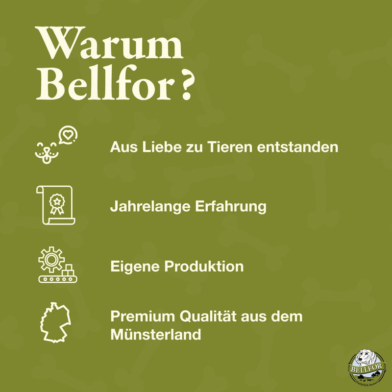 Vermal powder from Bellfor with coconut flour and pumpkin seeds - 80 g. Natural preventive agent against worm infestation in dogs in animals, supports intestinal health and immune system without the development of resistance. - BeesActive Australia