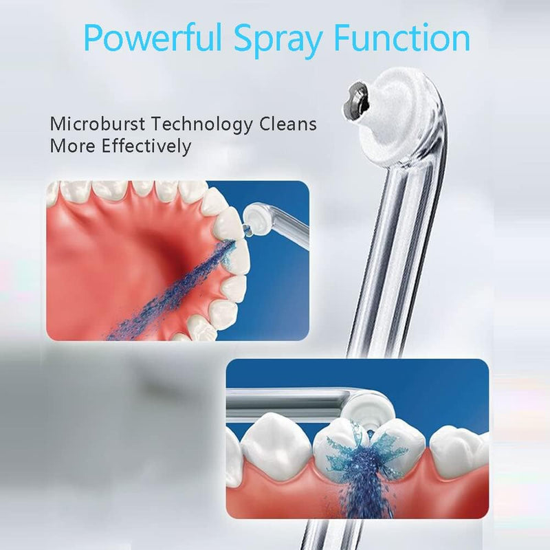 2PCS Oral Irrigator Nozzle Fit for Philips Soni care AirFloss Ultra HX8032/HX8331/HX8332/HX8340/HX8341/HX8381, Generic Soni care Flosser Replacement Heads - BeesActive Australia