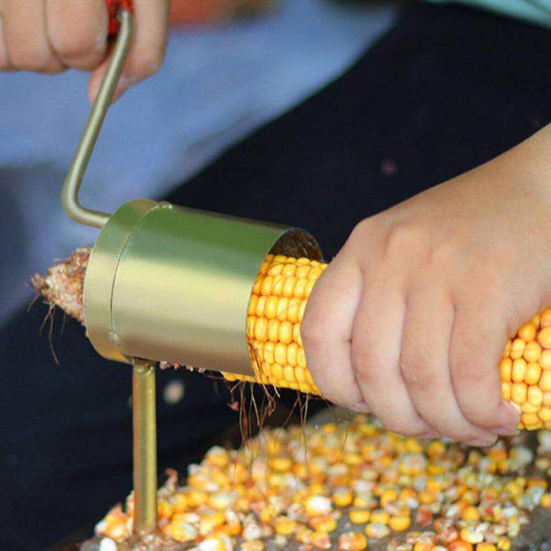Corn Peeler, Stainless Steel Corn Stripper, Corn cob Stripping Tool Corn Cutter and Remover for Home Kitchen Restaurant - BeesActive Australia